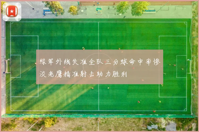 绿军外线失准全队三分球命中率惨淡老鹰精准射击助力胜利